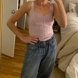 Abercrombie Lavender Bodysuit